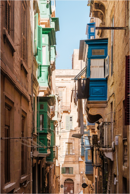 Main image Streets of Valletta Malta
