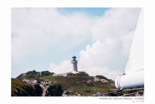 Photographie Décoration Sarah Varlet Phare du Grand Ribaud Hyères