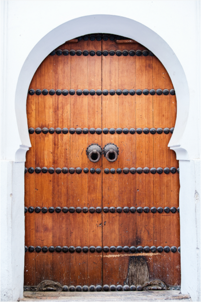 Sarah Varlet - Photo Affiche Poster - Décoration - Maroc - Voyage - Porte - Architecture