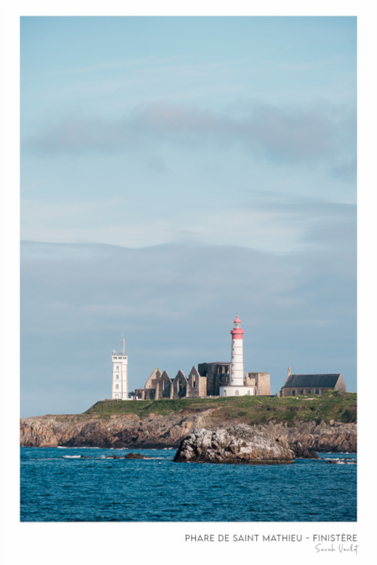 Photographie Décoration Sarah Varlet Phare de Saint Mathieu Finistère Bretagne