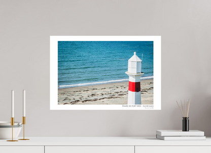 Photographie Décoration Sarah Varlet Phare de Port Erin Île de Man 