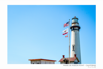 Photographie Décoration Sarah Varlet Phare de Pigeon Point Californie USA