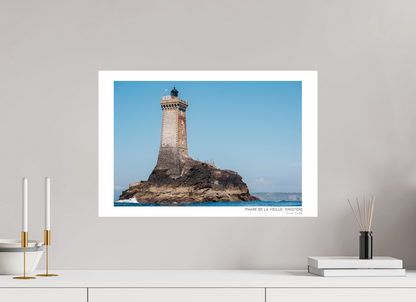 Photographie Décoration Sarah Varlet Phare de la Vieille Pointe du Raz Mer d'Iroise Finistère Bretagne