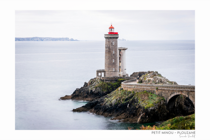 Photographie Décoration Sarah Varlet Phare du Petit Minou Finistère Bretagne Brest