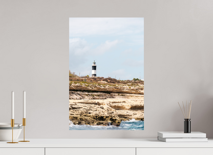 40 x 60 cm, Photo Print On Fuji Crystal DP II Phare de Marsaxlokk - Malte