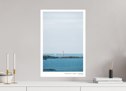 Photographie Décoration Sarah Varlet Phare de la Jument Ouessant Finistère Bretagne Mer d'Iroise