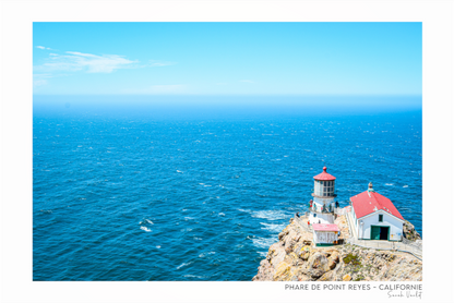 Photographie Décoration Sarah Varlet Phare de Pont Reyes Californie USA