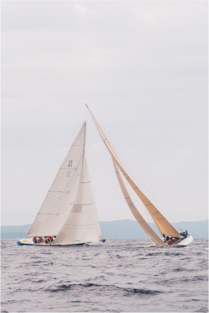 Sarah Varlet - Photo Affiche Poster - Décoration - Sailing photographie - bateau 12MJI - France French Kiss