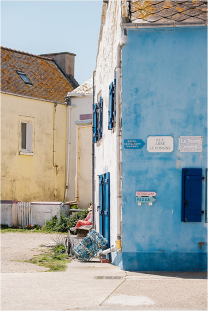 Photographie rue colorée Ile de Sein Sarah Varlet 