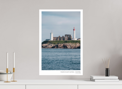 Photographie Décoration Sarah Varlet Phare de Saint Mathieu Finistère Bretagne