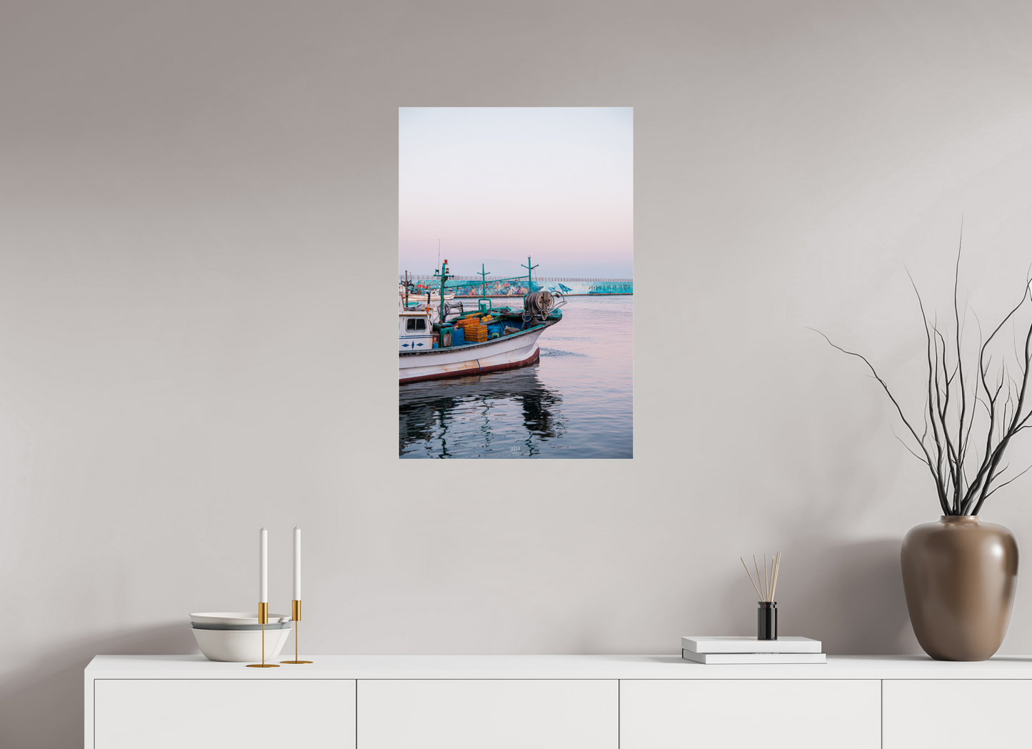 50 x 75 cm, Photo Print Under Acrylic Glass Corée du Sud