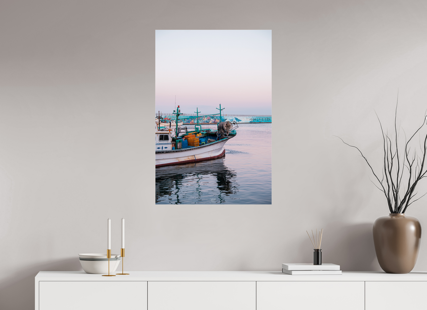 60 x 90 cm, Photo Print Under Acrylic Glass Corée du Sud