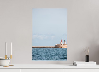 40 x 60 cm, Photo Print On Fuji Crystal DP II Grand Harbour et Phares - Malte