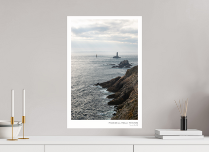 Photographie Décoration Sarah Varlet Phare de La Vieille Pointe du Raz Finistère Bretagne
