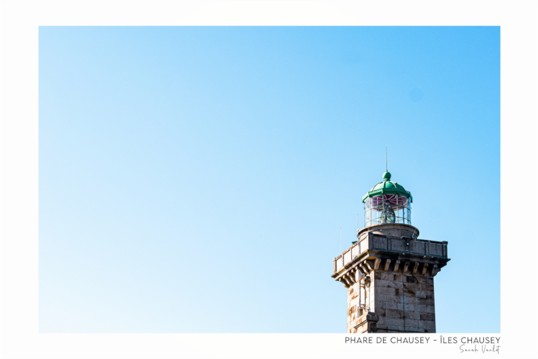 Photographie Décoration Sarah Varlet Phare de Chausey Iles Chausey Normandie