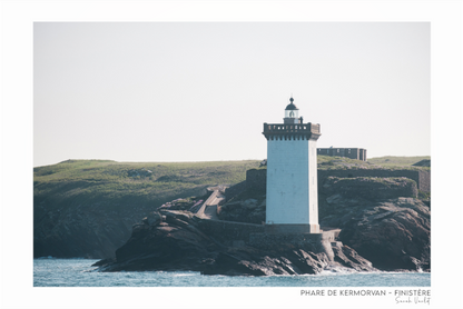 Photographie Décoration Sarah Varlet Phare de Kermorvan Finistère Bretagne Le Conquet