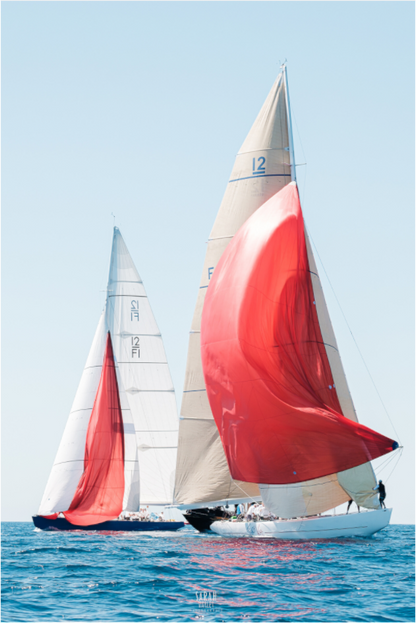 Photographie Décoration Sarah Varlet Régates Bateau 12MJI Toulon Provence Regatta