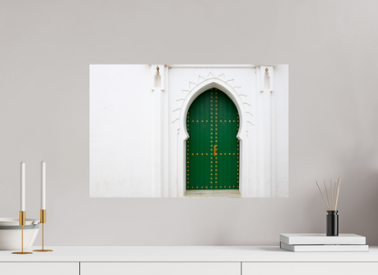Photographie Décoration Tirage Photo Sarah VARLET Tanger Maroc Porte Verte