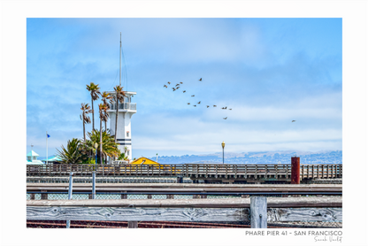 Photographie Décoration Sarah Varlet Phare Pier 41 San Francisco Californie USA