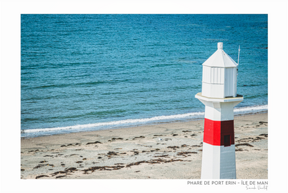 Photographie Décoration Sarah Varlet Phare de Port Erin Île de Man 