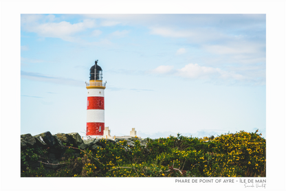 Photographie Décoration Sarah Varlet Phare de Pont of Ayre Île de Man 