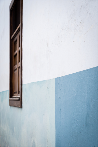 Sarah Varlet - Photo Affiche Poster - Décoration - Voyage - Lanzarote - Architecture - Minimalisme - Bleu