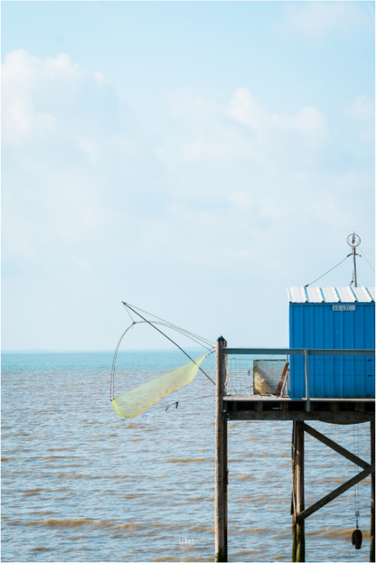 Photographie cabanon carrelet Talmont sur Gironde Sarah Varlet 