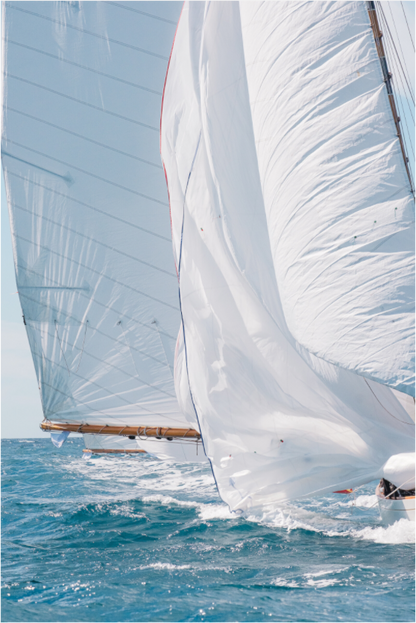 Sarah Varlet - Photo Affiche Poster - Décoration - Sailing photographie - bateau Régates Royales de Cannes - Classic Yacht