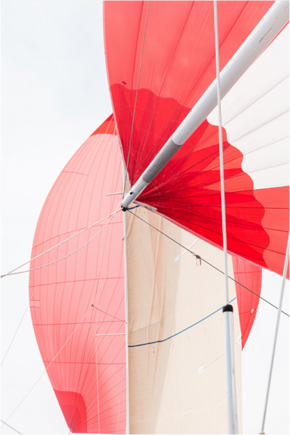 Photographie Décoration Sarah Varlet Régates Bateau France 1 12MJI Minimalisme Voiles et Spi