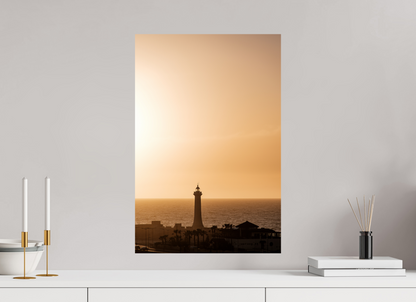 Sarah Varlet - Photo Affiche Poster - Décoration - Phare Rabat Maroc - coucher de soleil