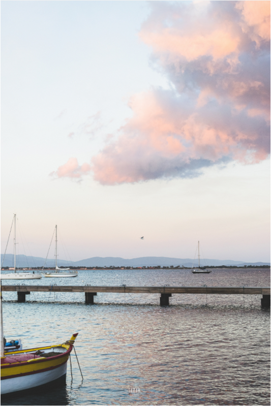 Hyères les Palmiers - Coucher de Soleil