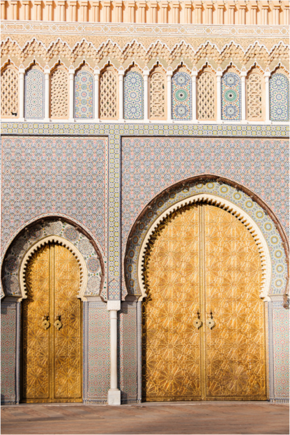 Sarah Varlet - Photo Affiche Poster - Décoration - Maroc - Voyage- Portes - Fes