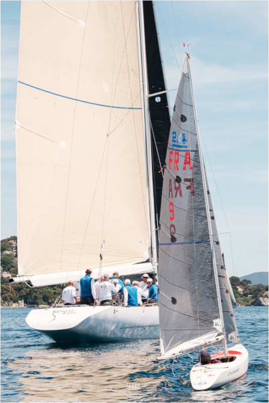 Photographie Décoration Sarah Varlet Régates Bateau 12MJI Toulon Provence Regatta French Kiss