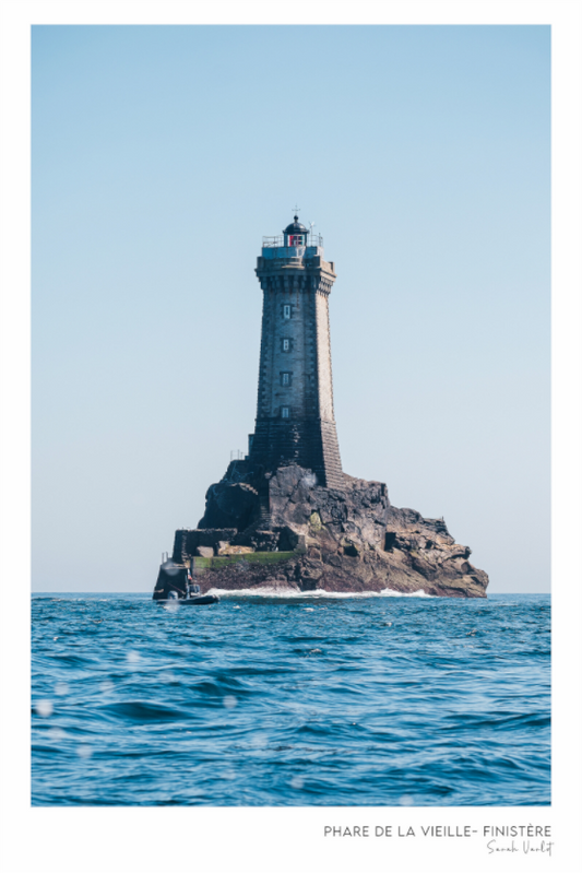 Photographie Décoration Sarah Varlet Phare de La Vieille Pointe du Raz Finistère Bretagne