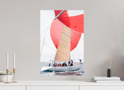 Photographie Décoration Sarah Varlet Régates Bateau French Kiss 12MJI Minimalisme Voiles et Spi