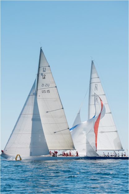 Sarah Varlet - Photo Affiche Poster - Décoration - Sailing photographie - bateau 12MJI - France Vim