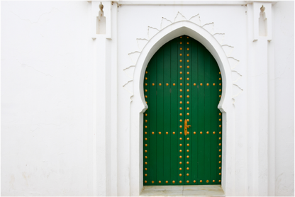 Photographie Décoration Tirage Photo Sarah VARLET Tanger Maroc Porte Verte