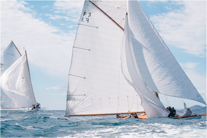 Sarah Varlet - Photo Affiche Poster - Décoration - Sailing photographie - bateau Régates Royales de Cannes Classic Yacht