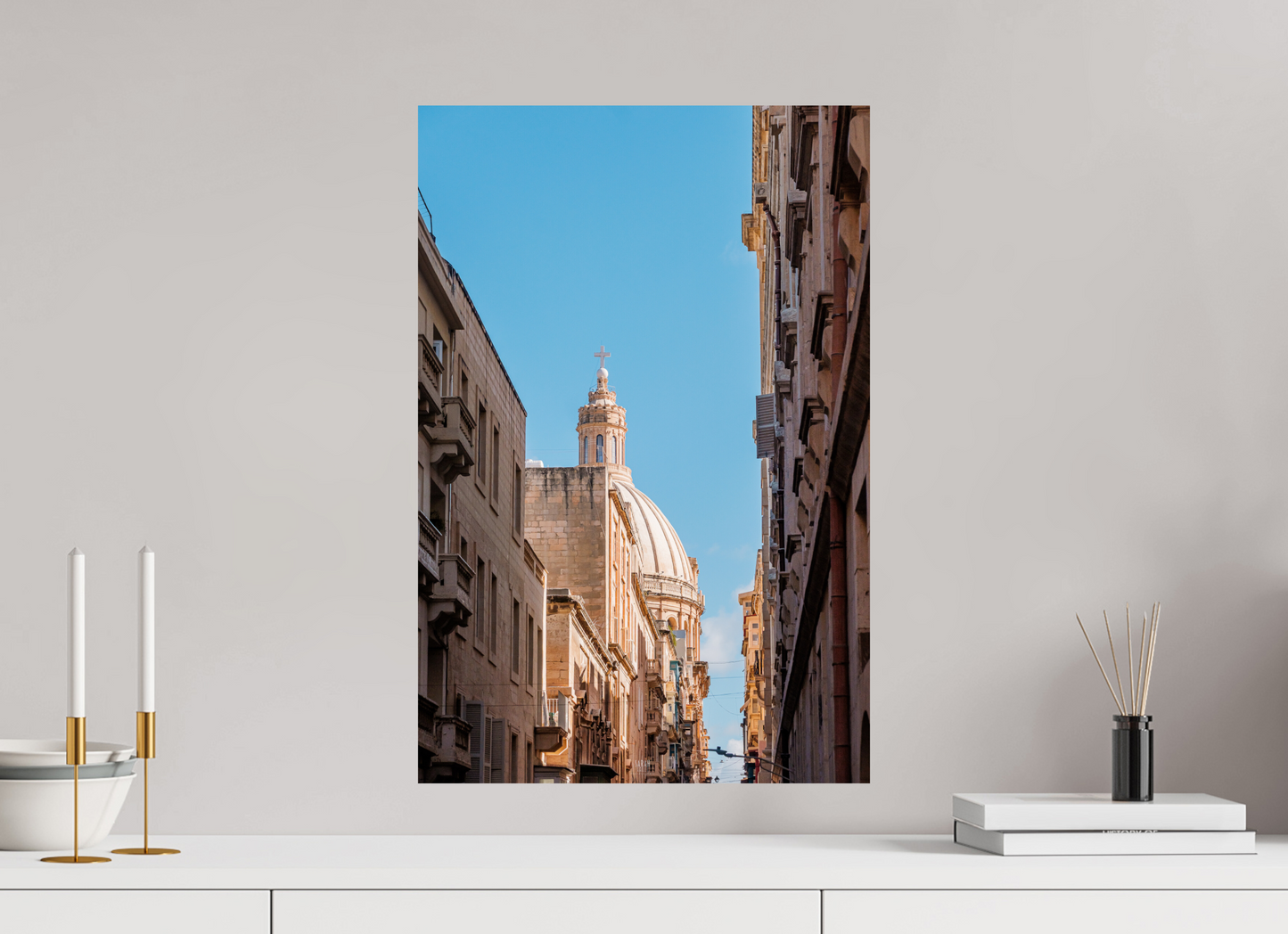40 x 60 cm, Photo Print On Fuji Crystal DP II Streets of Malta