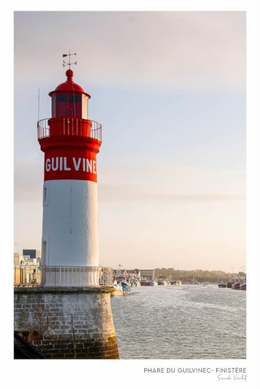 Photographie Décoration Sarah Varlet Phare du Guilvinec Finistère Bretagne