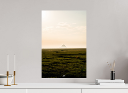 Photographie Mont Saint Michel coucher de soleil  Sarah Varlet 