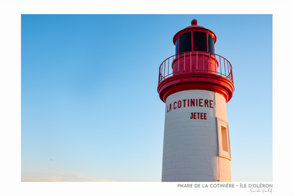 Photographie Décoration Sarah Varlet Phare de La Cotinière - Ile d'Oléron Charente Maritime