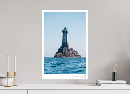 Photographie Décoration Sarah Varlet Phare de La Vieille Pointe du Raz Finistère Bretagne