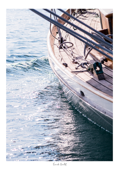 Classic yacht detail photographie