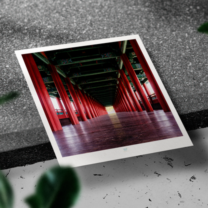 Photographe sarah Varlet Carte Postale Corée du Sud Gyeongju Pont Woljeonggyo (월정교)
