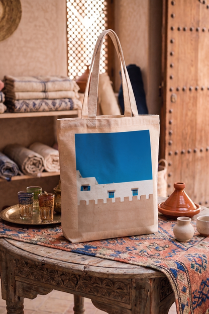 Tote Bag en coton recyclé - Collection Maroc