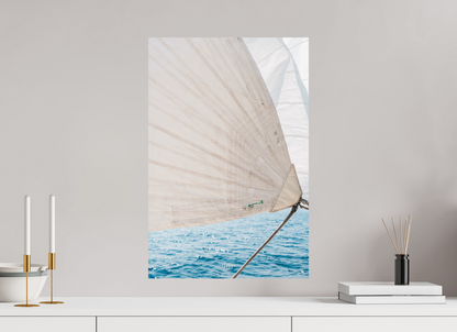 Photo minimaliste de Sarah Varlet Voile sur un bateau