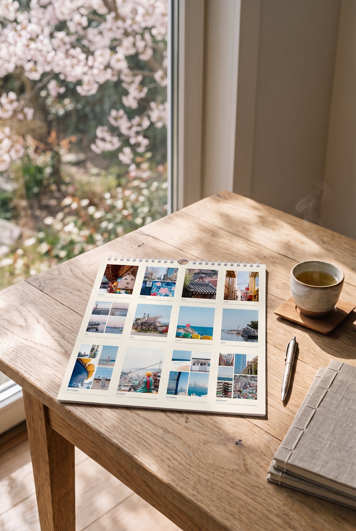 Calendrier photos 2027 - Corée : Instants Coréens
