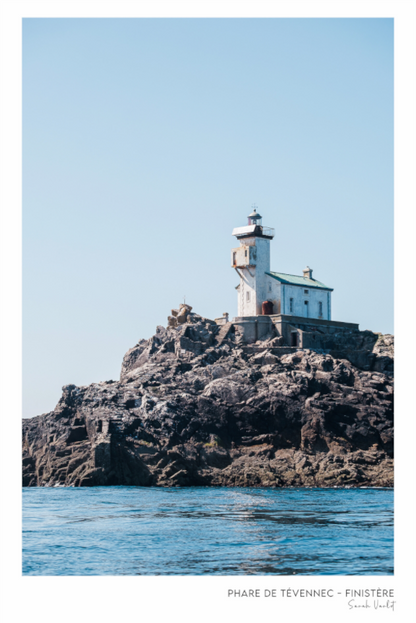 Photographie Décoration Sarah Varlet Phare de Tevennec Raz de Sein Mer d'Iroise Finistère Bretagne