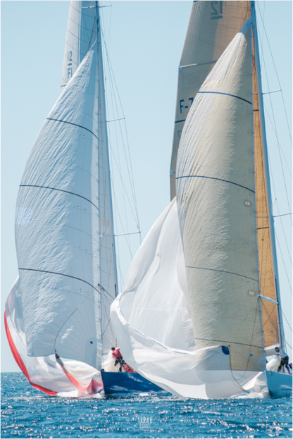 Photographie Décoration Sarah Varlet Régates Bateau 12MJI Toulon Provence Regatta France 1 French Kiss